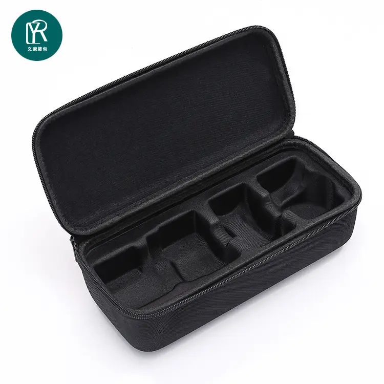 Portable shockproof EVA carrying case for wireless microphones